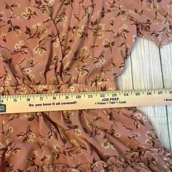 {NWT} WAYF Blush Allover Dress - Picture 6 of 6